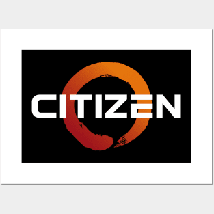 Citizen White Posters and Art